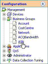 Configuration Menu AS